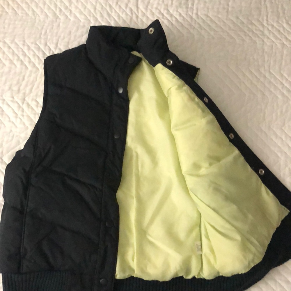 Down filled vest